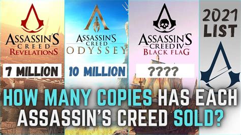 assassin's creed copies sold per game